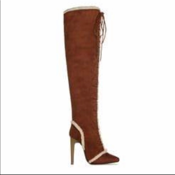 Shoe Dazzle Paleta Size 11 in Cognac - Picture 3 of 3